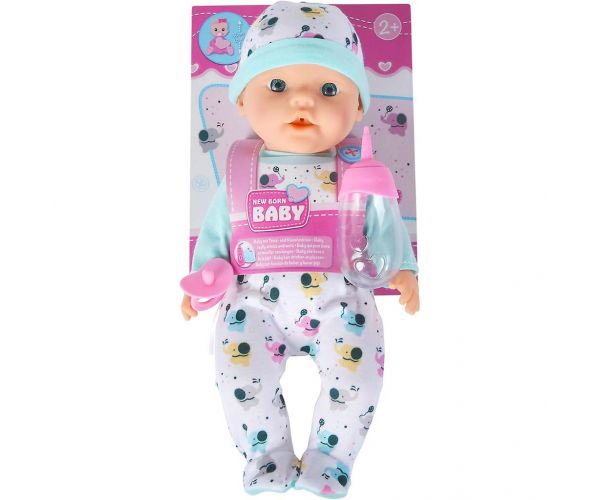 New Born Baby cumisüveges baba elefántos ruhában - Simba Toys