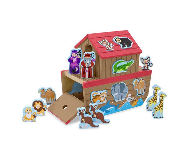 Noé bárkája formaegyeztető játék - Melissa & Doug