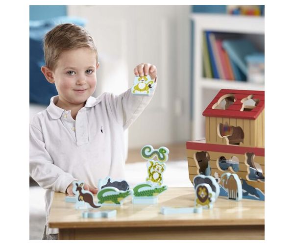 Noé bárkája formaegyeztető játék - Melissa & Doug