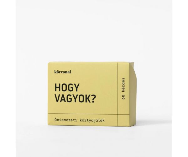 Körvonal: hogy vagyok? — önismereti kártyajáték