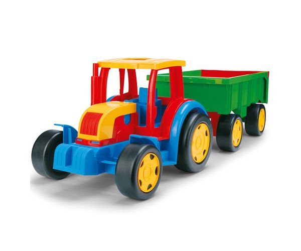 Óriás Traktor utánfutóval - Wader