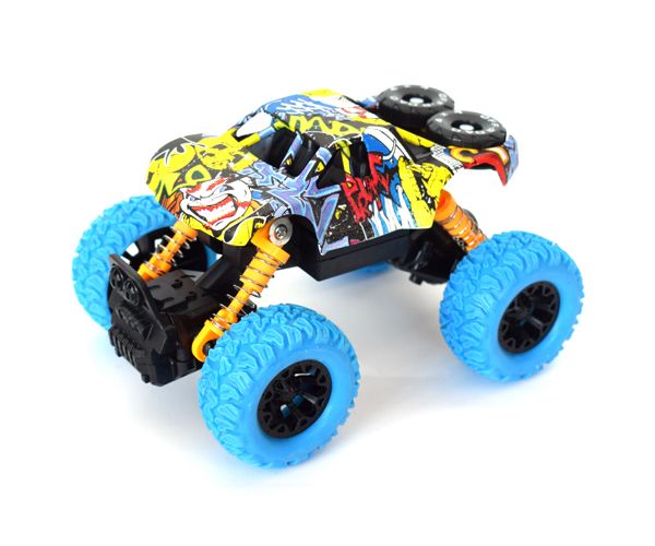 Off-Road hátrahúzós szürke terepjáró 1/32