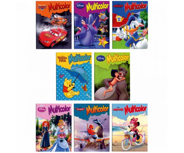 Disney színező füzet többféle változatban A/4-es
