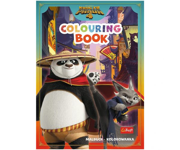 Kung Fu Panda kifestőkönyv - Trefl
