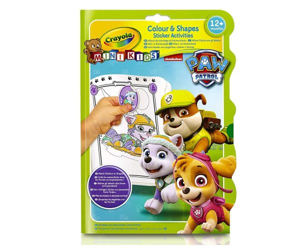 Mancs őrjárat színező és foglalkoztató füzet - Crayola