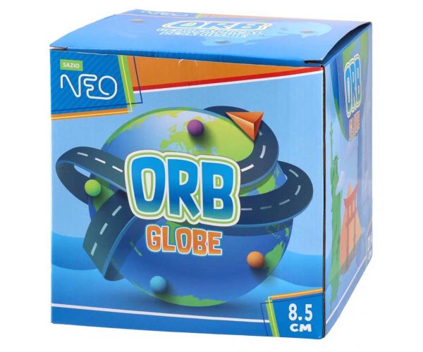 Orb Globe mini földgömb 8,5 cm-es oktató dísz és tanulóeszköz