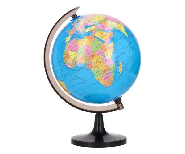 Orb Globe mini földgömb 8,5 cm-es oktató dísz és tanulóeszköz