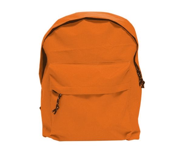 Omega narancssárga iskolatáska hátizsák 42x32x16cm