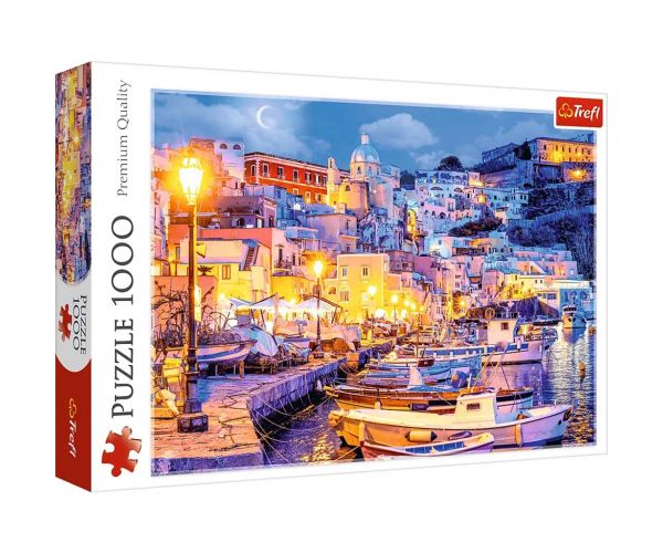 Procida sziget, Olaszország 1000db-os HQ puzzle kirakó - Trefl