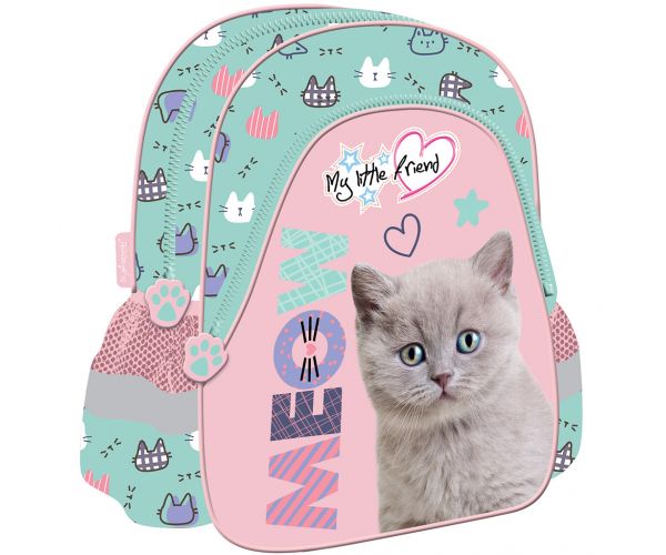 My Little Friend Fluffy Kitty cicás ovis hátizsák 28x25cm