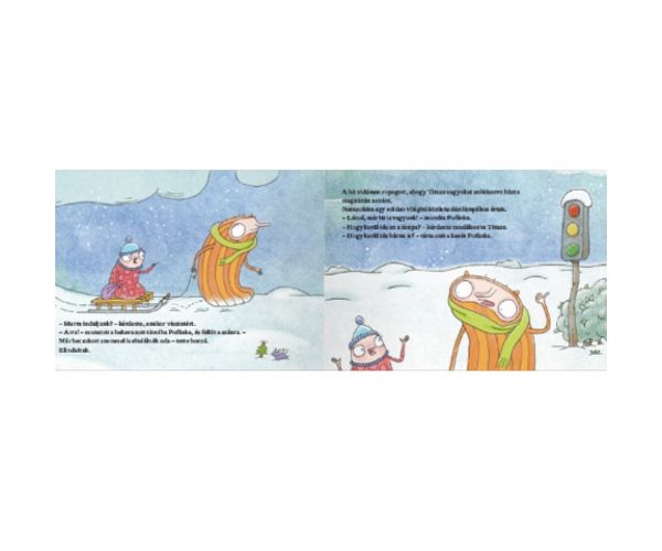Pagony: Kuflik a hóban mesekönyv