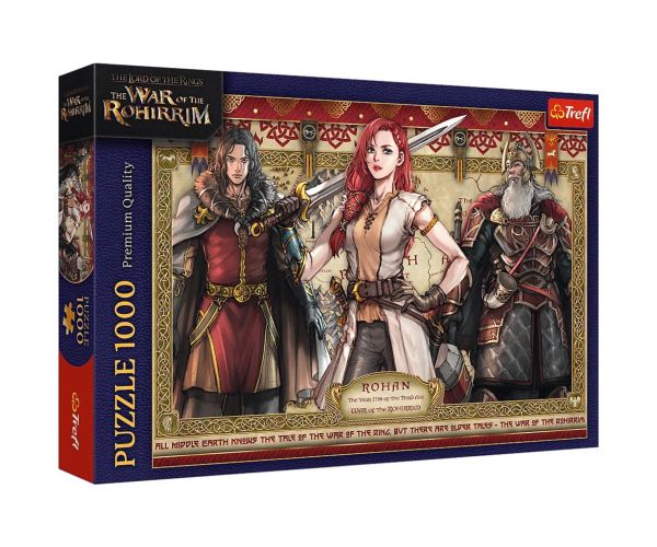 A Gyűrűk Ura: Rohirrim tábor 1000db-os puzzle – Trefl