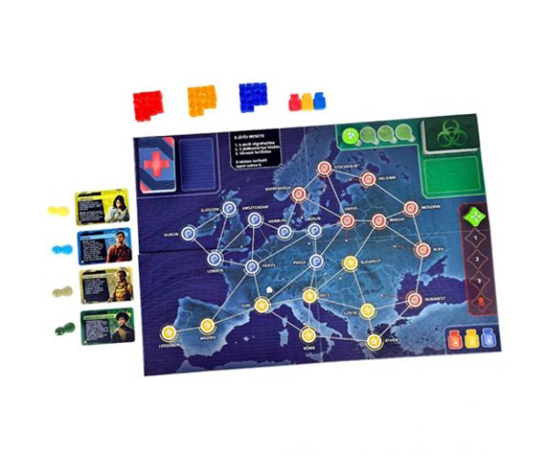 Pandemic: Veszélyzóna - Európa társasjáték