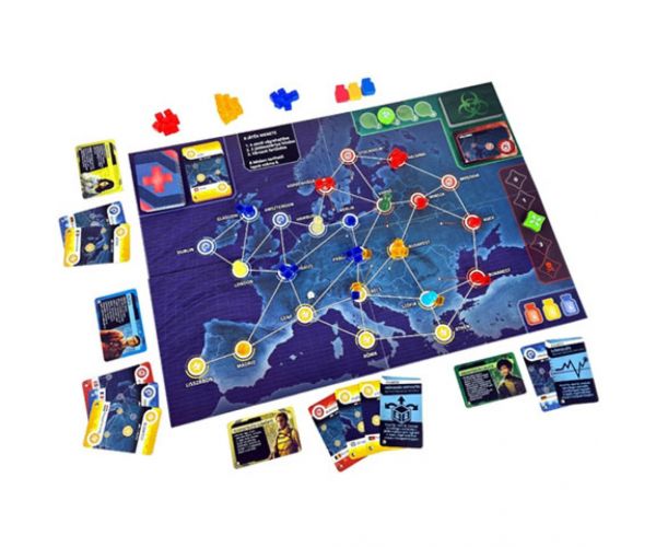 Pandemic: Veszélyzóna - Európa társasjáték