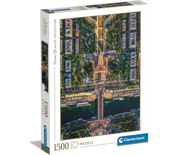 Párizs felett HQC 1500db-os puzzle - Clementoni