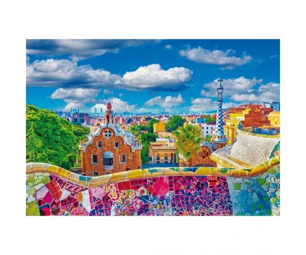 Park Güell Barcelona HQC 1000db-os puzzle - Clementoni