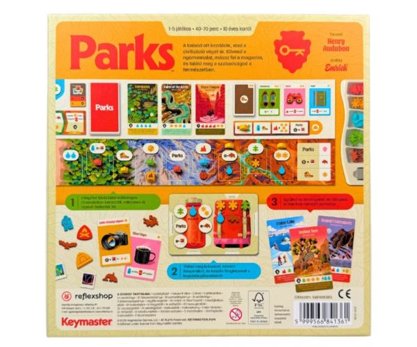 Parks: 2. kiadás társasjáték