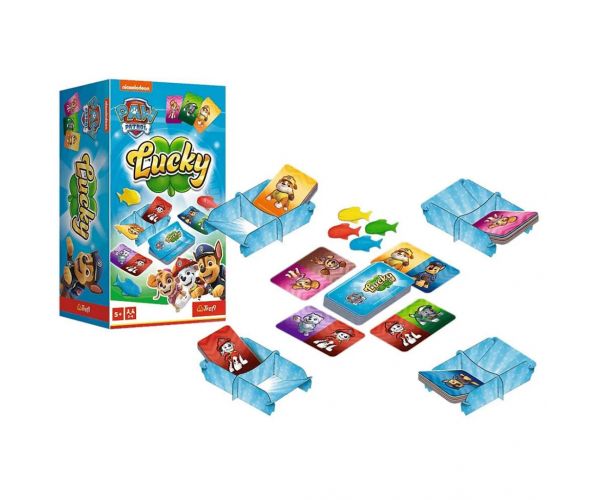 Mancs Őrjárat: Lucky kártyajáték - Trefl