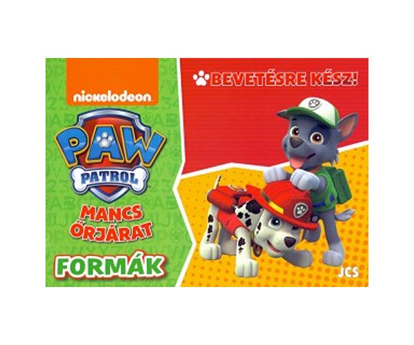 Mancs Őrjárat: Bevetésre kész! - Formák foglalkoztató könyv