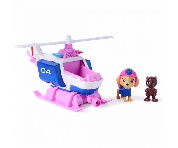 Mancs Őrjárat: Search & Rescue Hátrahúzható Skye járgánya figurával - Spin Master