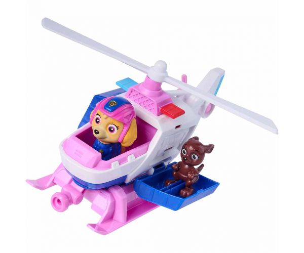 Mancs Őrjárat: Search & Rescue Hátrahúzható Skye járgánya figurával - Spin Master