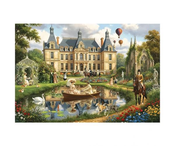 Palota a vízparton - 1500 db-os puzzle - Trefl