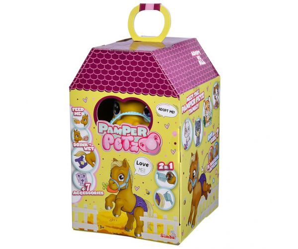 Pamper Petz: Pisilős póni kiegészítőkkel - Simba Toys