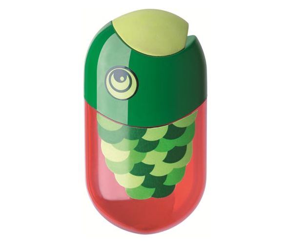 Faber-Castell: Papagáj állatos hegyező radírral