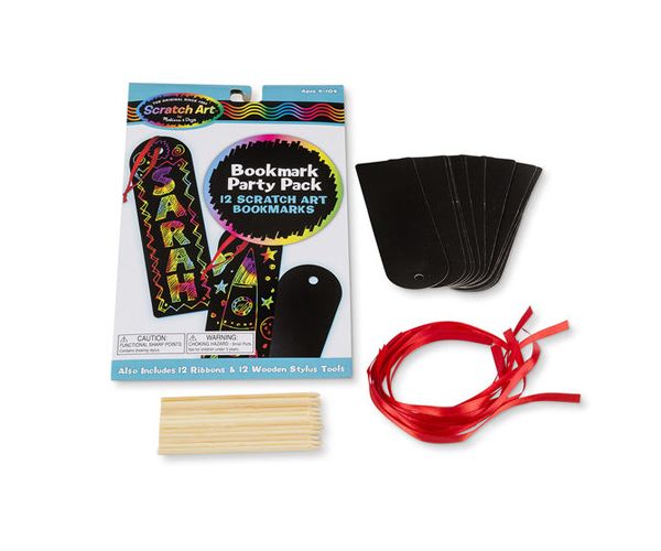 Party könyvjelző képkarcoló szett - Melissa & Doug