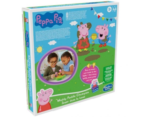 Peppa malac Sáros tócsák bajnoka társas - Hasbro