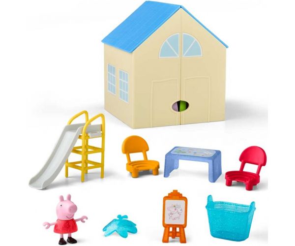Peppa Malac: Peppa kinyitható ovis csoportja játékszett - Hasbro