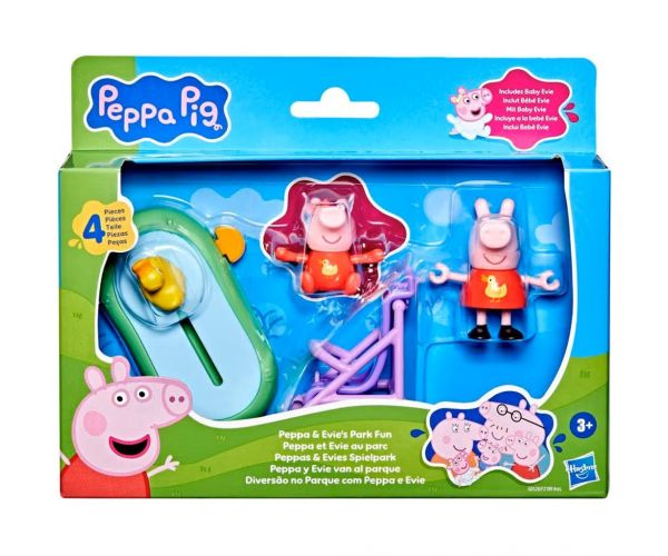 Peppa Malac: Peppa élményei - Peppa és Evie a parkban játékszett - Hasbro