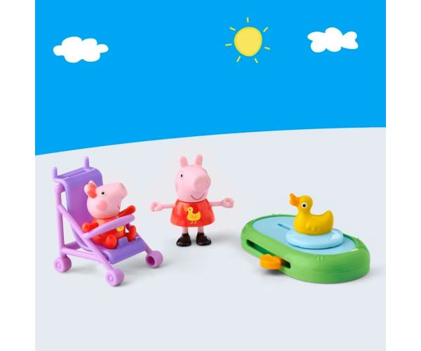 Peppa Malac: Peppa élményei - Peppa és Evie a parkban játékszett - Hasbro