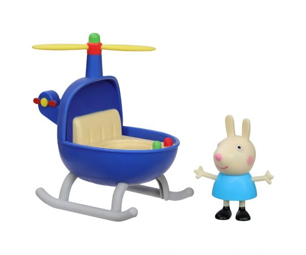 Peppa malac: Kis helikopter és Rebeka nyuszi figura szett - Hasbro