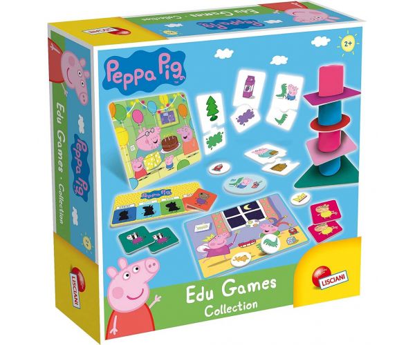 Peppa malac Készségfejlesztő játékgyűjtemény - Lisciani