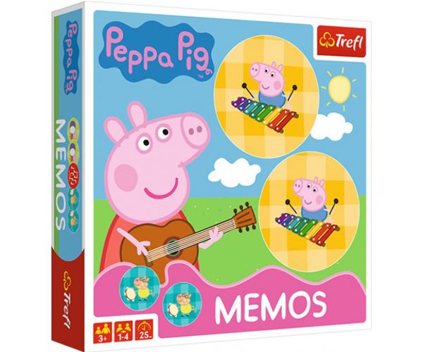 Peppa malac és barátai memóriajáték - Trefl