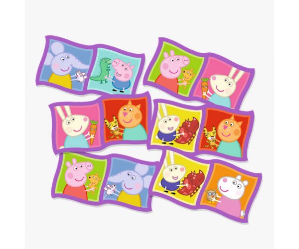 Peppa malac dominó - Trefl