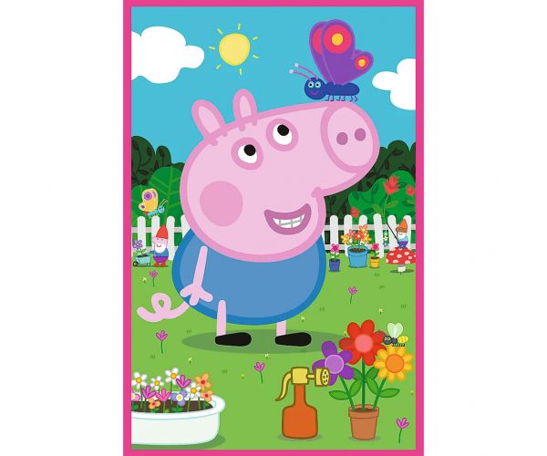 Peppa malac a barátság ereje 3x50db-os puzzle - Trefl