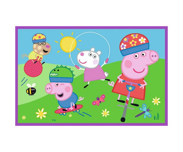 Peppa a játszótéren 2x24db-os puzzle - Trefl
