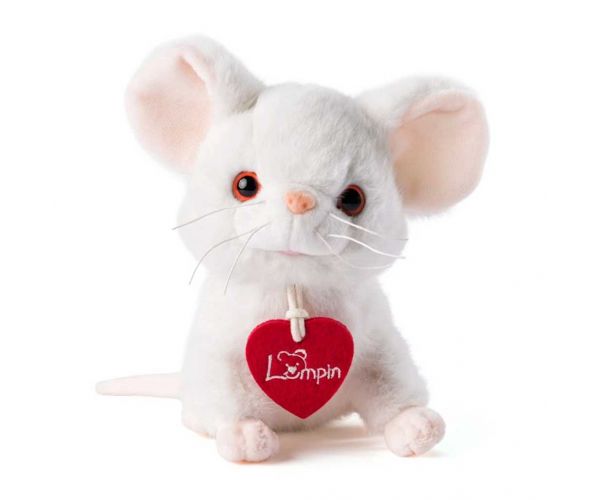 Petit ülő egér plüssfigura 14cm - Lumpin