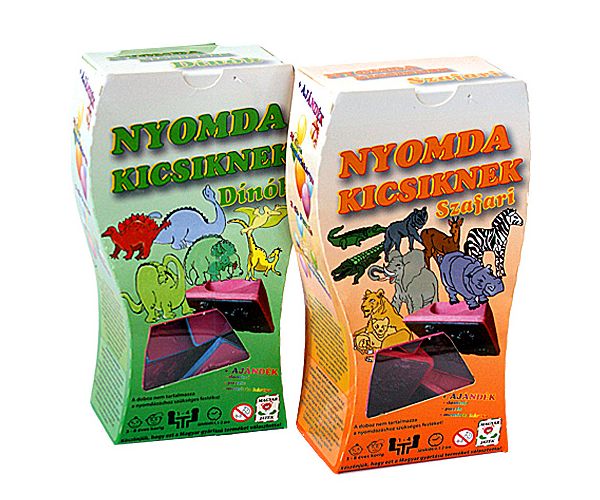 Nyomdaszett kicsiknek több változatban