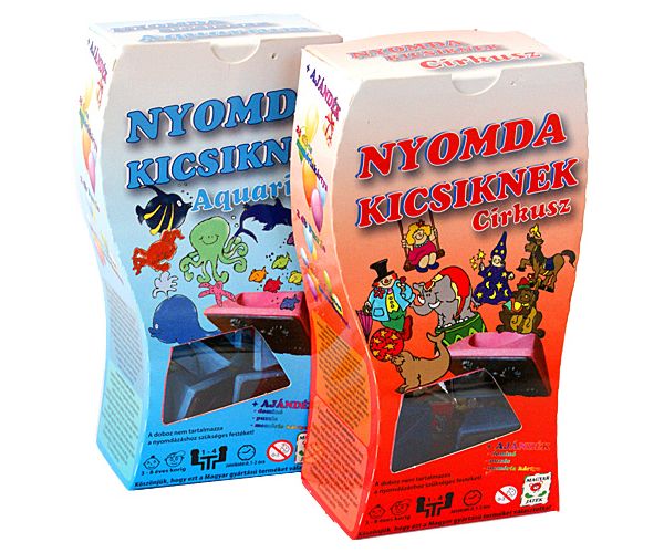 Nyomdaszett kicsiknek több változatban