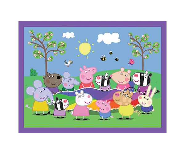 Peppa malacos 2 az 1-ben puzzle és memóriajáték - Trefl