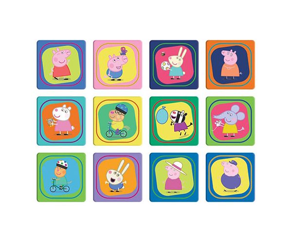 Peppa malacos 2 az 1-ben puzzle és memóriajáték - Trefl