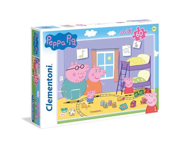 Peppa malac 60 db-os maxi puzzle - Clementoni