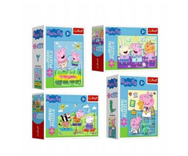 Peppa malac és barátai 20db-os MiniMaxi puzzle - Trefl