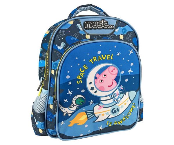 Peppa malac: Űrhajós Zsoli Space Travel is Awesome! ovis hátizsák 27x10x31cm