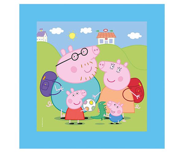 Peppa malac keretes puzzle 60db-os - Clementoni