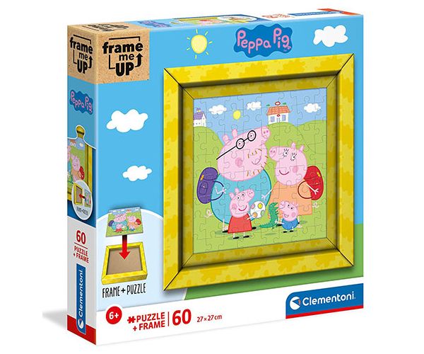 Peppa malac keretes puzzle 60db-os - Clementoni
