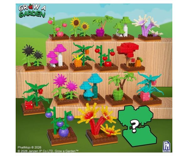 PhatMojo Grow a Garden meglepetés minifigura DLC kóddal